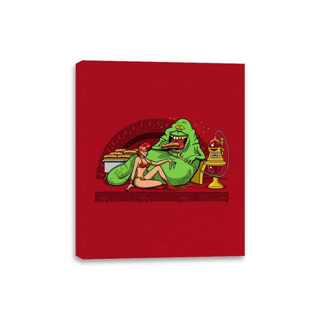 Enslimed - Canvas Wraps Canvas Wraps RIPT Apparel 8x10 / Red