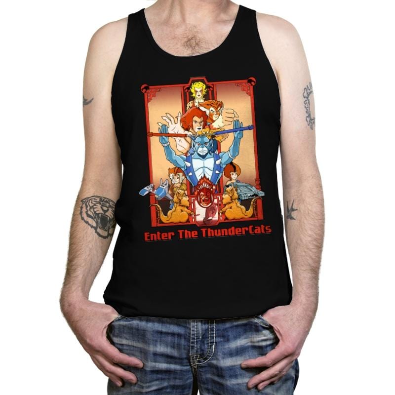 Enter The Cats - Tanktop Tanktop RIPT Apparel X-Small / Black