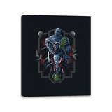 Enter the Monsters - Best Seller - Canvas Wraps Canvas Wraps RIPT Apparel 11x14 / Black