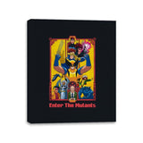 Enter The Mutants - Canvas Wraps Canvas Wraps RIPT Apparel 11x14 / Black