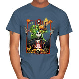 Enter the Nightmare - Best Seller - Mens T-Shirts RIPT Apparel Small / Indigo Blue