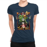 Enter the Nightmare - Best Seller - Womens Premium T-Shirts RIPT Apparel Small / Midnight Navy