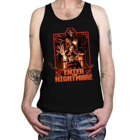 Enter the Nightmare - Tanktop Tanktop RIPT Apparel X-Small / Black