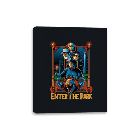 Enter the Park - Canvas Wraps Canvas Wraps RIPT Apparel 8x10 / Black