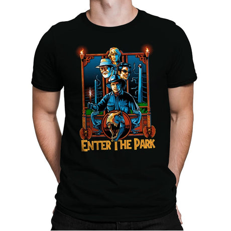 Enter the Park - Mens Premium T-Shirts RIPT Apparel Small / Black