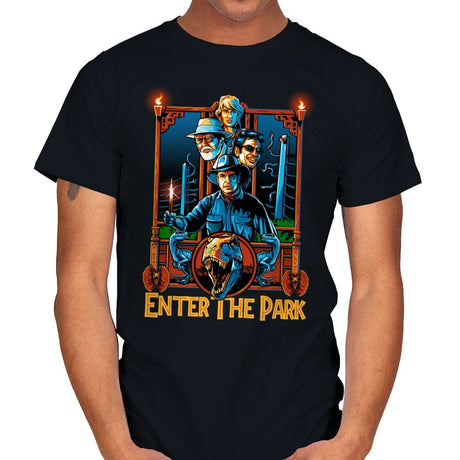 Enter the Park - Mens T-Shirts RIPT Apparel Small / Black