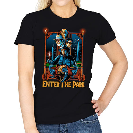 Enter the Park - Womens T-Shirts RIPT Apparel Small / Black