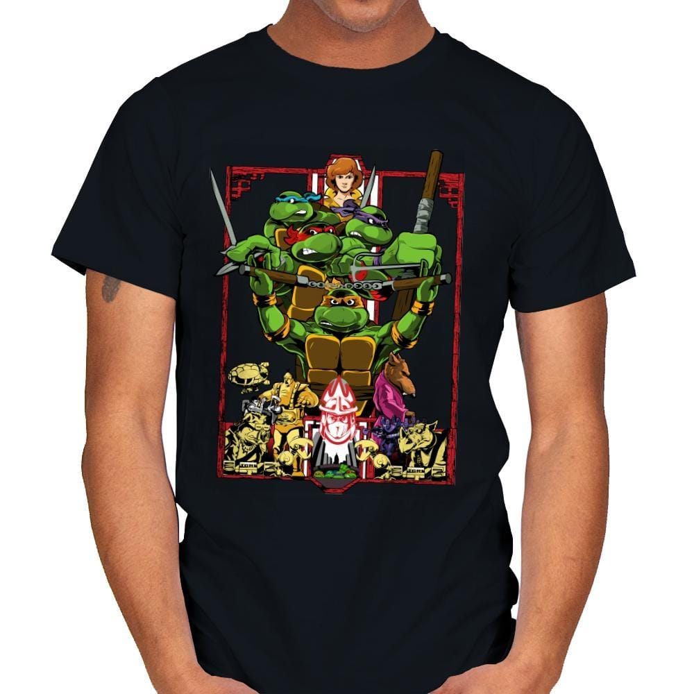 Enter The Turtles - Mens T-Shirts RIPT Apparel