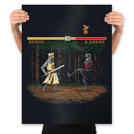 Epic FIght - Prints Posters RIPT Apparel 18x24 / Black