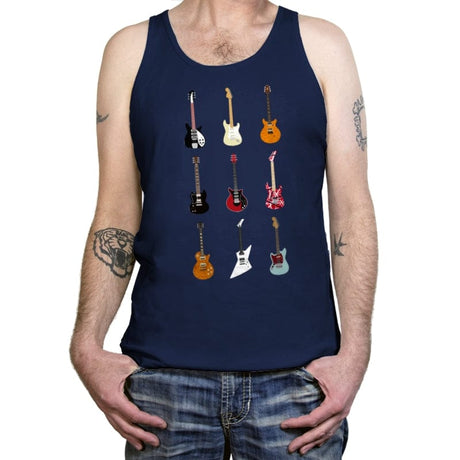 Epic Guitars Of Rock - Tanktop Tanktop RIPT Apparel X-Small / Navy