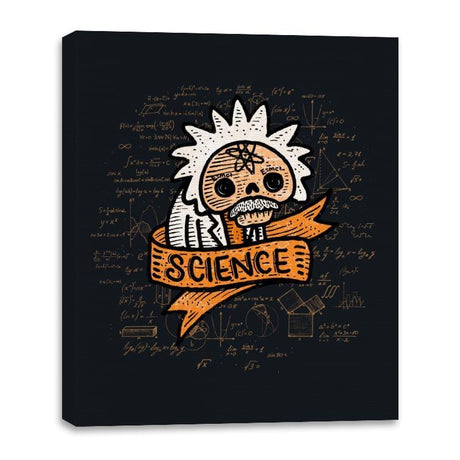 Equation Is For Eternity - Canvas Wraps Canvas Wraps RIPT Apparel 16x20 / Black