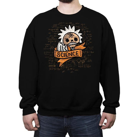 Equation Is For Eternity - Crew Neck Sweatshirt Crew Neck Sweatshirt RIPT Apparel Small / Black