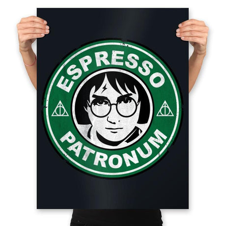 Espresso Petronum - Prints Posters RIPT Apparel 18x24 / Black