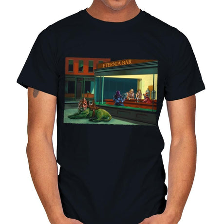 Eternia Bar - Mens T-Shirts RIPT Apparel Small / Black