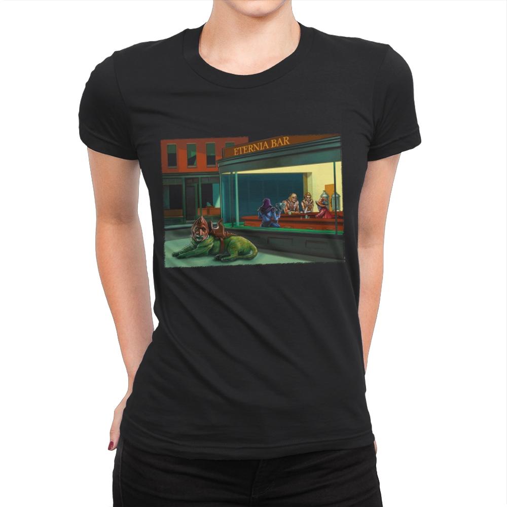 Eternia Bar - Womens Premium T-Shirts RIPT Apparel Small / Black