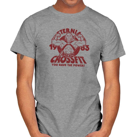 Eternia Crossfit Exclusive - Mens T-Shirts RIPT Apparel Small / Sport Grey