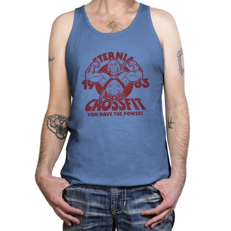 Eternia Crossfit Exclusive - Tanktop Tanktop RIPT Apparel X-Small / Blue Triblend