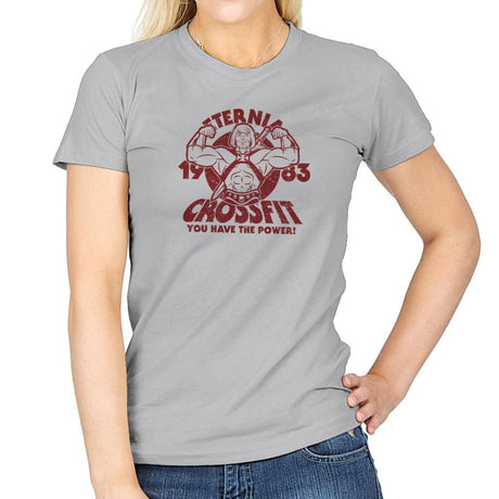 Eternia Crossfit Exclusive - Womens T-Shirts RIPT Apparel Small / Sport Grey