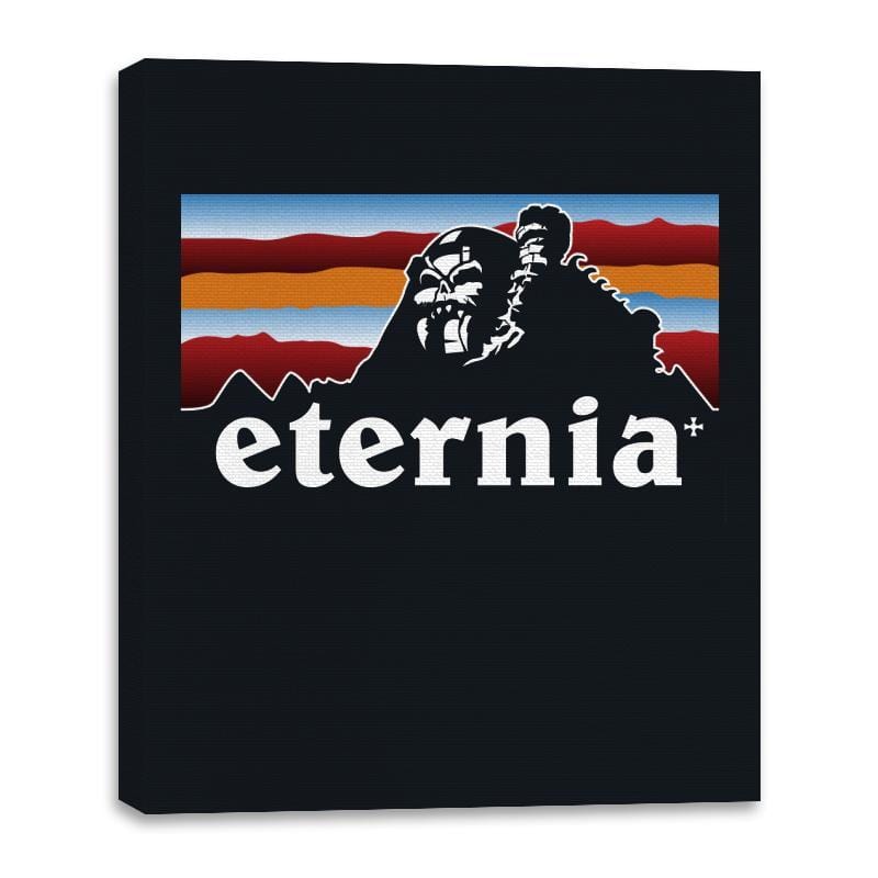 Eternigonia - Canvas Wraps Canvas Wraps RIPT Apparel 16x20 / Black