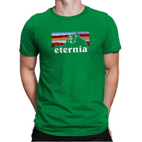 Eternigonia - Mens Premium T-Shirts RIPT Apparel Small / Kelly Green