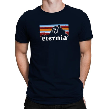 Eternigonia - Mens Premium T-Shirts RIPT Apparel Small / Midnight Navy