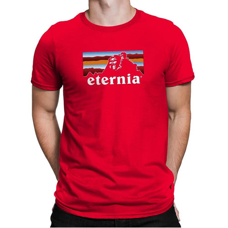 Eternigonia - Mens Premium T-Shirts RIPT Apparel Small / Red