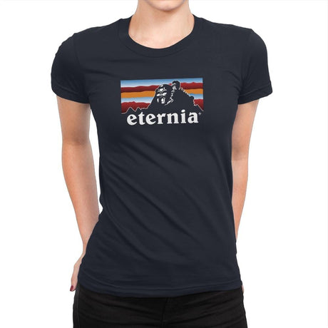 Eternigonia - Womens Premium T-Shirts RIPT Apparel Small / Midnight Navy