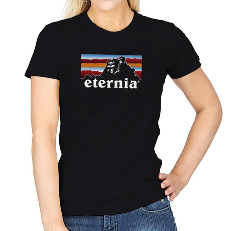 Eternigonia - Womens T-Shirts RIPT Apparel Small / Black