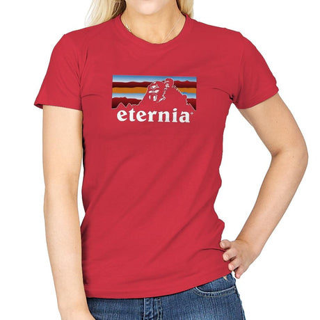 Eternigonia - Womens T-Shirts RIPT Apparel Small / Red