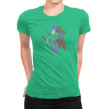 Evangelibrick Exclusive - Womens Premium T-Shirts RIPT Apparel Small / Kelly Green