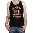 Everybody is on My Naughty List - Tanktop Tanktop RIPT Apparel X-Small / Black