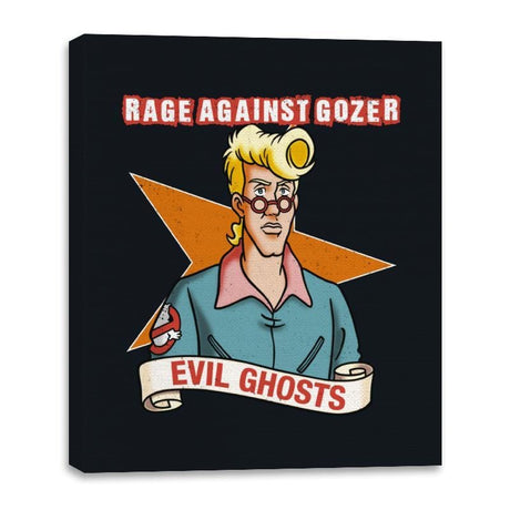 Evil Ghosts - Canvas Wraps Canvas Wraps RIPT Apparel 16x20 / Black