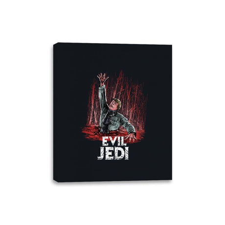 Evil Jedi - Canvas Wraps Canvas Wraps RIPT Apparel 8x10 / Black