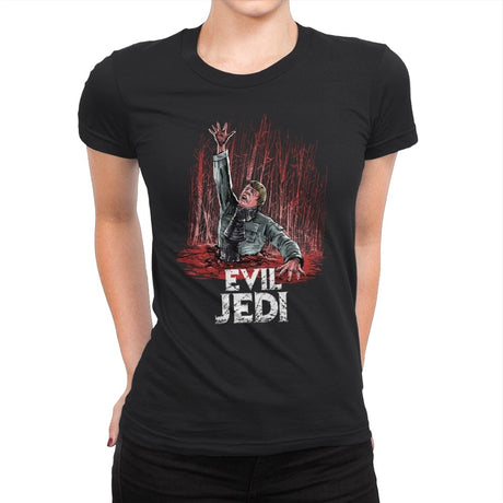 Evil Jedi - Womens Premium T-Shirts RIPT Apparel Small / Black