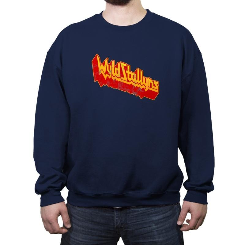 Excellent Priests - Crew Neck Sweatshirt Crew Neck Sweatshirt RIPT Apparel Small / Navy