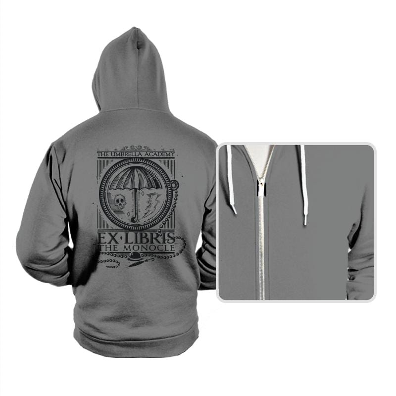 ExLibris - The Monocle - Hoodies Hoodies RIPT Apparel Small / Athletic Heather