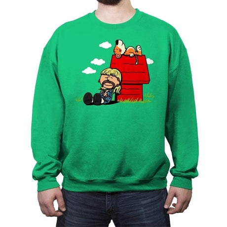 Exotic Bunch - Crew Neck Sweatshirt Crew Neck Sweatshirt RIPT Apparel Small / Irish Green