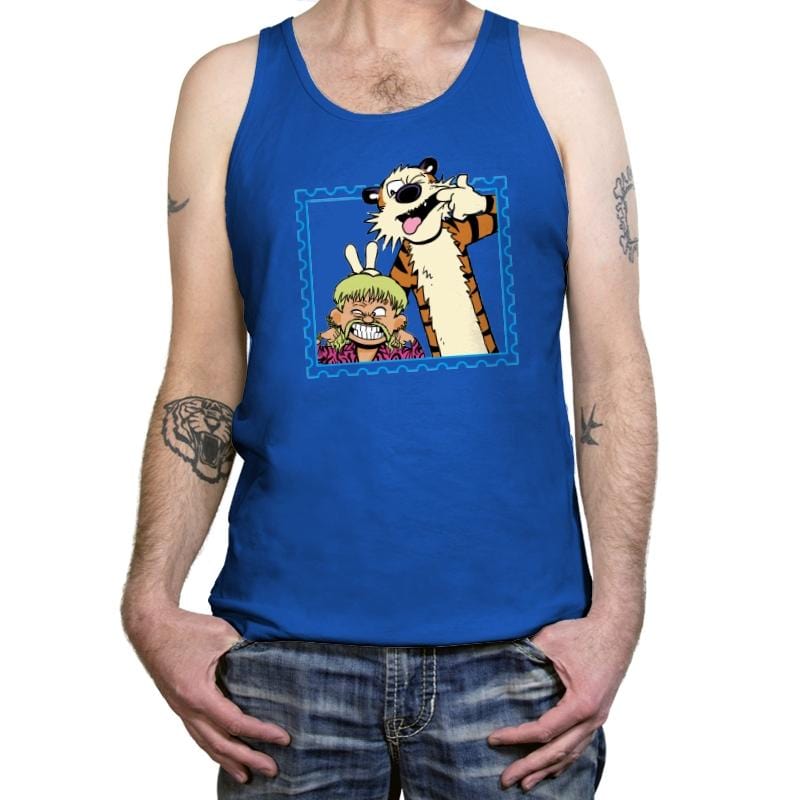 Exotic Joe and Tiger - Tanktop Tanktop RIPT Apparel X-Small / True Royal