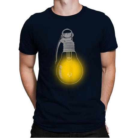 Explosive Idea - Mens Premium T-Shirts RIPT Apparel Small / Midnight Navy