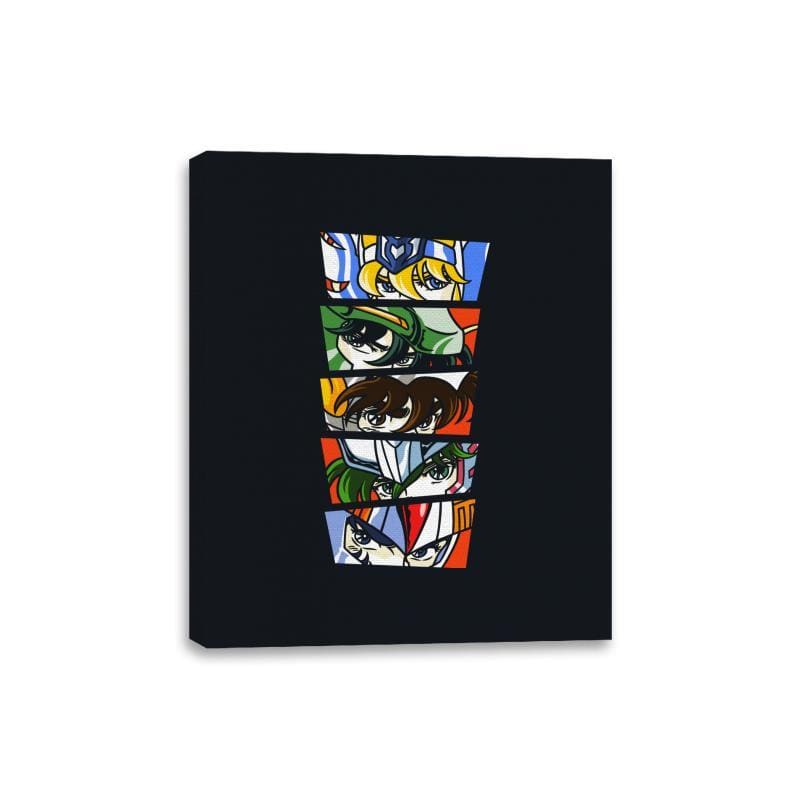 Eyes Of Saints - Canvas Wraps Canvas Wraps RIPT Apparel 8x10 / Black