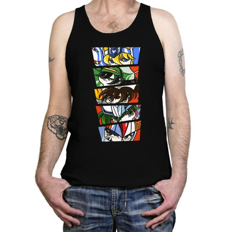 Eyes Of Saints - Tanktop Tanktop RIPT Apparel X-Small / Black