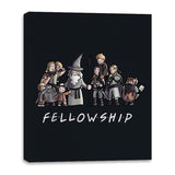 F.E.L.L.O.W.S.H.I.P - Canvas Wraps Canvas Wraps RIPT Apparel 16x20 / Black