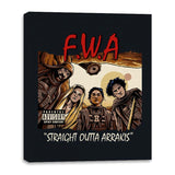 F.W.A - Canvas Wraps Canvas Wraps RIPT Apparel 16x20 / Black