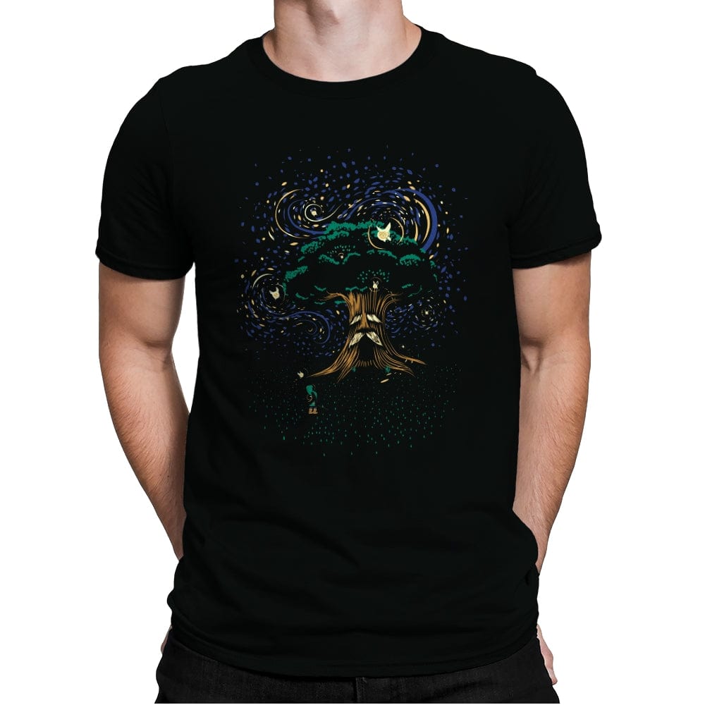 Fairy Night - Mens Premium T-Shirts RIPT Apparel Small / Black