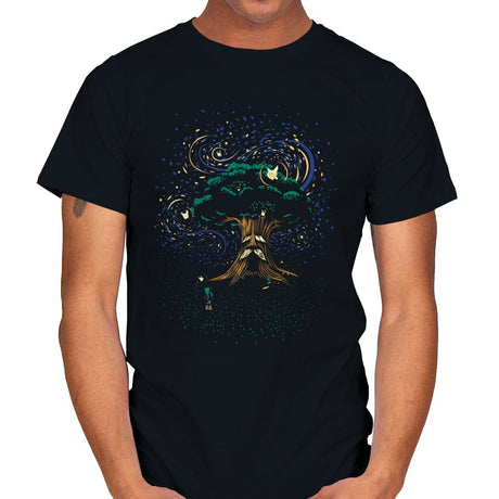 Fairy Night - Mens T-Shirts RIPT Apparel Small / Black