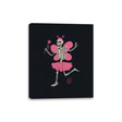 Fairy Skull Lover - Canvas Wraps Canvas Wraps RIPT Apparel 8x10 / Black