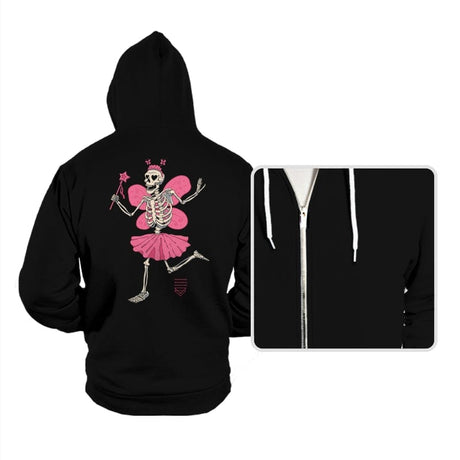 Fairy Skull Lover - Hoodies Hoodies RIPT Apparel Small / Black