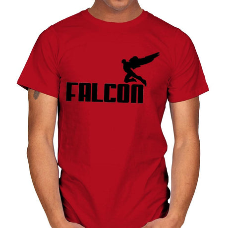 FALCON - Mens T-Shirts RIPT Apparel Small / Red