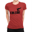 FALCON - Womens Premium T-Shirts RIPT Apparel Small / Red