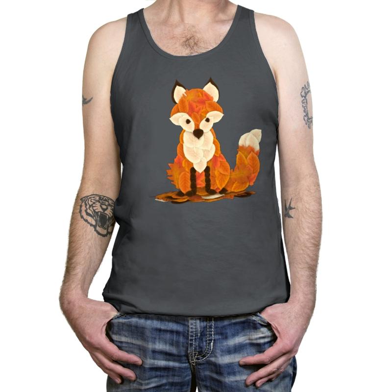 Fall Fox - Tanktop Tanktop RIPT Apparel X-Small / Asphalt